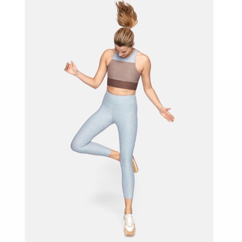 Outdoor Voices 3/4 Warm Up Legging, Blue Moon